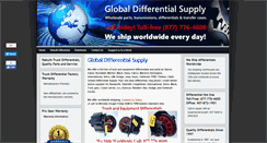 Desktop Screenshot of globaldifferentialsupply.com
